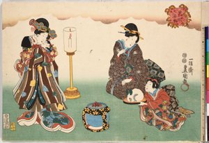 Avondsneeuw Bo-setsu, uit de serie Acht Figurale Zichten Sugata Hakkei