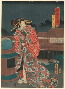 Geisha door Utagawa Kunisada