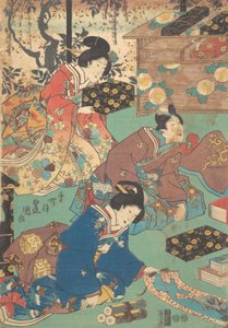 Afdruk door Utagawa Kunisada
