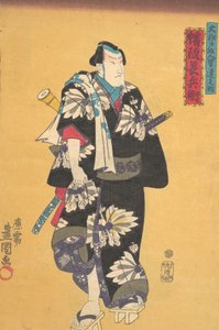 Print, 19e eeuw door Utagawa Kunisada