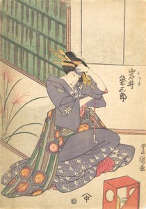 Prent, 19e eeuw door Utagawa Kunisada