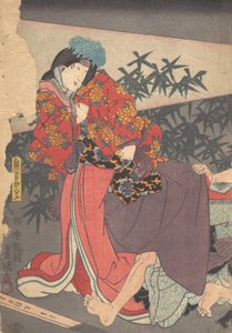 Prent, 19e eeuw door Utagawa Kunisada