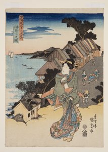 Uitzicht op Kanagawa
