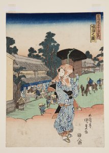 Uitzicht op Narumi