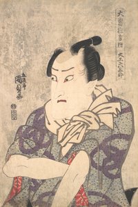 Wilde Woorden - een Toneelstuk, 1786-1864 door Utagawa Kunisada