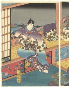 Bloemen door Utagawa Kuniteru