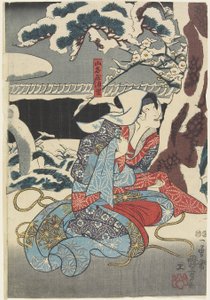 (Yamanaya Urasato) door Utagawa Kuniyoshi