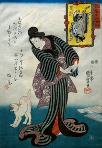 Bukan door Utagawa Kuniyoshi
