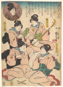  door Utagawa Kuniyoshi