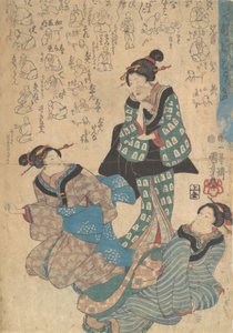 Print, 19e eeuw door Utagawa Kuniyoshi