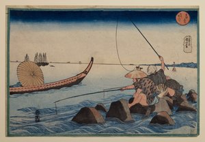 Teppōzu, uit de serie „Beroemde plaatsen in de oostelijke hoofdstad“