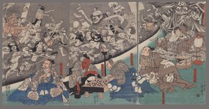  door Utagawa Kuniyoshi