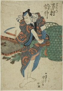De acteur Sawamura Tossho als Yoemon door Utagawa Kuniyoshi