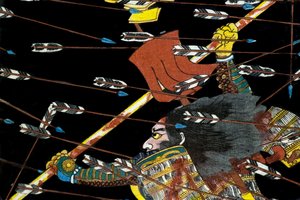 De slag bij Shijō Nawate, ca. 1857