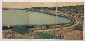 Processies van de Daimyo die de Tokaido passeren