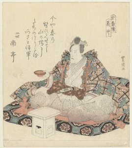 Minamoto no Yoshinaka door Utagawa Toyokuni (I)