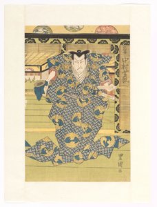 Oguri Shinui, gelijkend op Fukashichi door Utagawa Toyokuni (I)