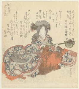 Tomoe Gozen door Utagawa Toyokuni (I)