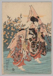 Acteurs door Utagawa Toyokuni