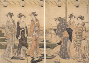 De Vier Seizoenen in Zuid-Edo: Een Zomers Tafereel Minami shiki, Natsu [no] kei