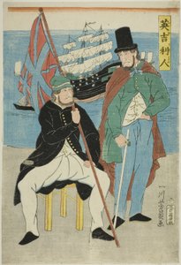 Engelsen (Igirisujin) door Utagawa Yoshikazu
