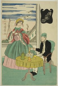 Frans (Furansu) door Utagawa Yoshikazu