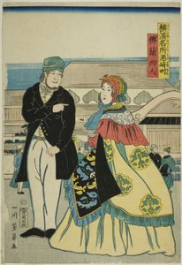 Fransen in Miyozakimachi (Furansujin, Miyozakimachi), uit de serie 