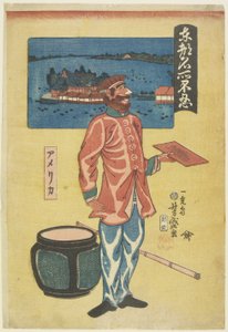 Amerikaan bij Shinobazu, 1861
