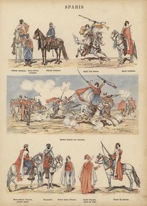 Spahis, koloniale soldaten van het Franse leger