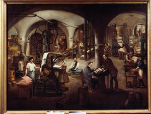 De fabriek Camoin in de rue d