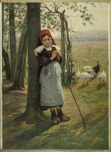 Het ganzenmeisje, ca. 1885