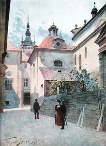 Jirska Ulice, Praag, illustratie uit 