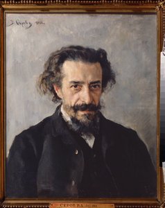 Portret van componist Pavel Ivanovich Blaramberg (1841-1908)