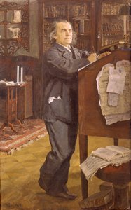Portret van de componist Alexander Serov, 1889