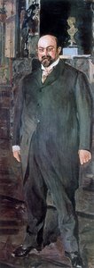 Portret van Mikhail Abramovich Morozov, 1902