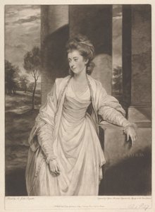 Louisa Finch (geboren Thynne), gravin van Aylesford door Valentine Green