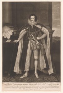 Portret van Charles Blount
