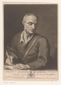 Portret van Joseph Carreras door Valentine Green