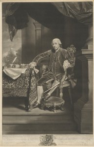 Henry Laurens door Valentine Green after John Singleton Copley