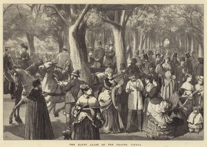 De Haupt Allee van de Prater, Wenen