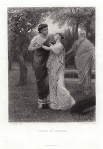 Troilus en Cressida door Valentine Walter Lewis Bromley