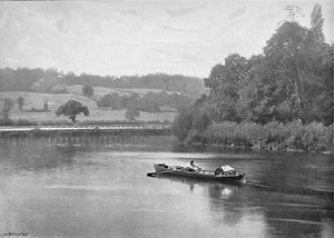 De Theems bij Runnymede, circa 1896