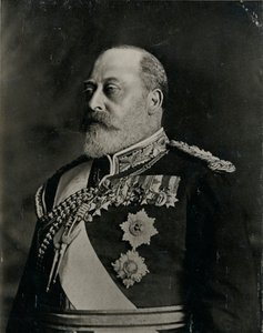 Koning Edward VII, Albert Edward, 1841-1910, 1904 door Valentine and Sons Ltd