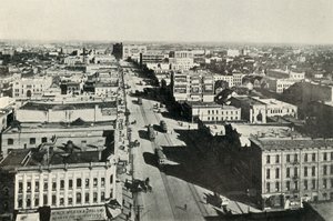 Winnipeg Vandaag, Kijkend naar Main Street. - De Snelle Groei van Modern Canada, ca. 1930