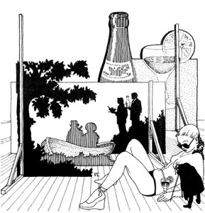 De Geneugten van Zomereten en -drinken. Voor de Set door Valerio Eletti