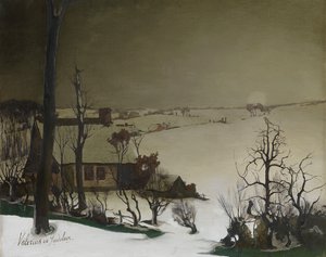 Winterlandschap in de Ochtend