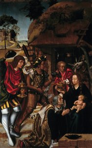 De Aanbidding der Wijzen door Vasco (c.1475 c.1542) Fernandes