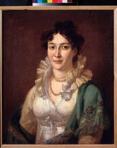 Portret van prinses Isabella de Conti door Vasili Andreevich Tropinin