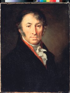 Portret van de schrijver en historicus Nikolai M. Karamzin door Vasili Andreevich Tropinin
