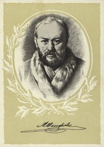Alexander Ostrovsky, Russische toneelschrijver door Vasili Grigorevich Perov